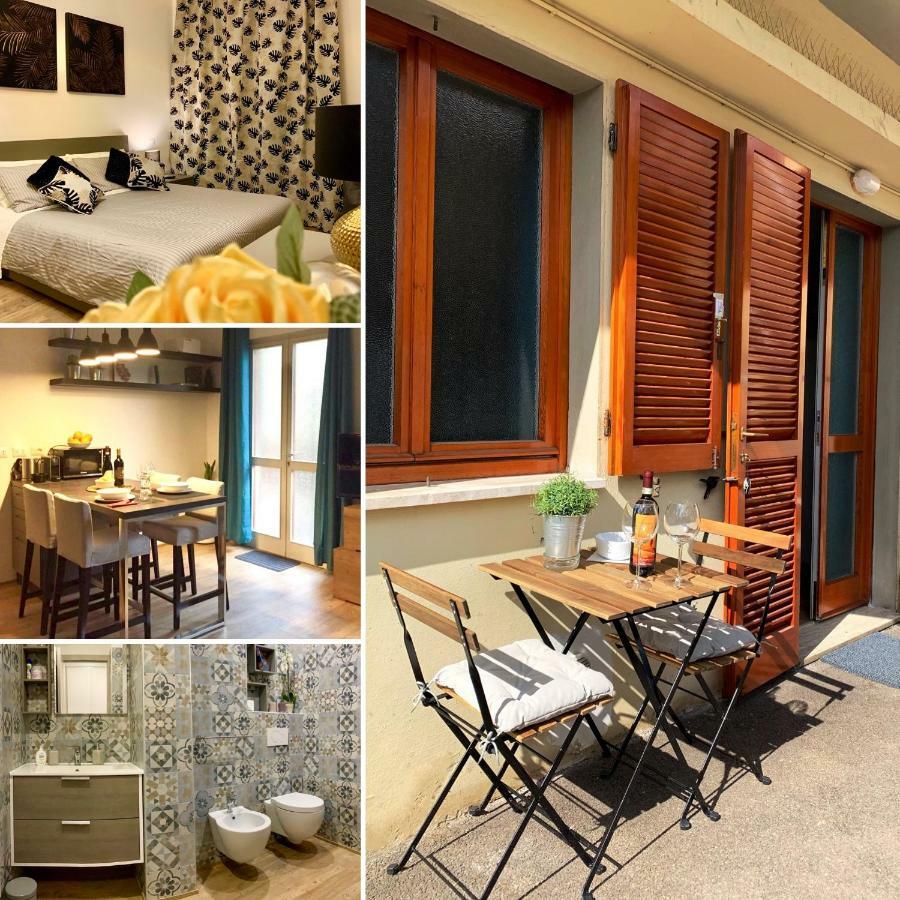 Open The Classic Wooden Shutters At A Cozy City Nest Флоренция Экстерьер фото